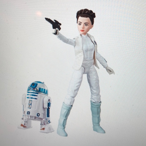 Star Wars Princess Leia and R2-D2 Set/New - Picture 4 of 5
